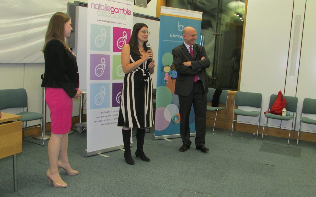 Brilliant Beginnings House of Commons event on surrogacy law reform